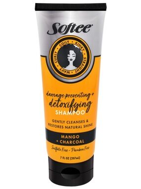3/$12 Softee Damage Preventing + Detoxifying Shampoo 7oz